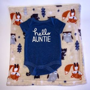 Aunt Newborn Set, Aunt Newborn gift